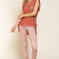 Criss cross Lace up Open Back Tank Top - Southern Grace Creations