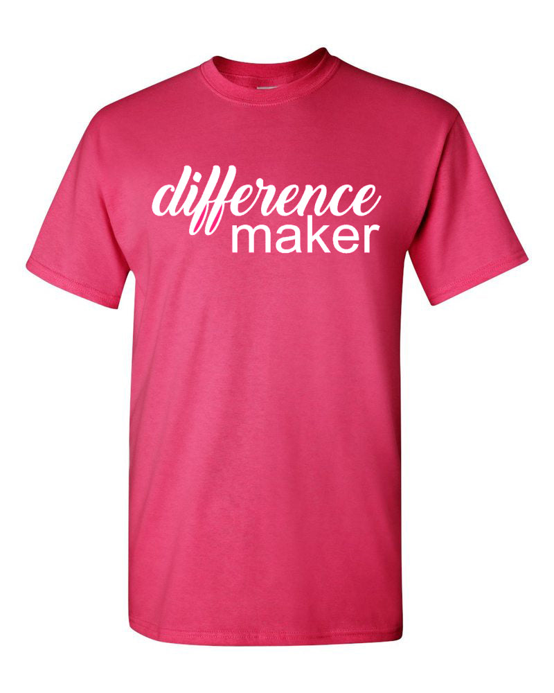 DIFFERENCE MAKER - SHORT SLEEVE TEE - Southern Grace Creations