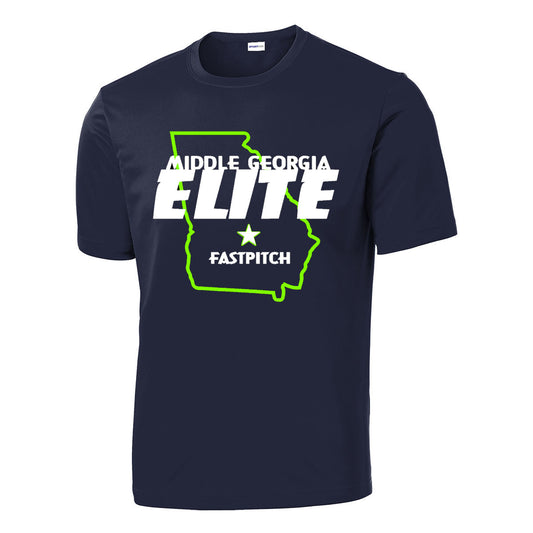 Elite - State Logo - True Navy (Tee/Hoodie/Sweatshirt) - Southern Grace Creations