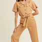 Emerson Jumpsuit-Clay - Southern Grace Creations