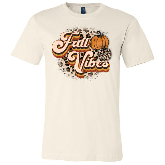 Fall Vibes - WHITE Tee - Southern Grace Creations