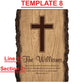 Faux Sliced Log Sign - Engravable (ZRLE0069) - Southern Grace Creations