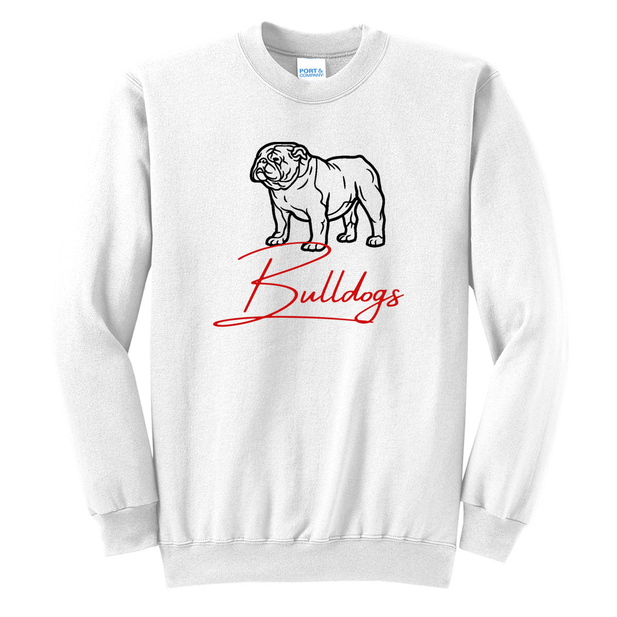 Georgia Bulldogs - White (Tee/Hoodie/Sweatshirt) - Southern Grace Creations