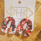 Go Team Earrings - Southern Grace Creations