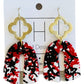 Go Team Earrings - Southern Grace Creations