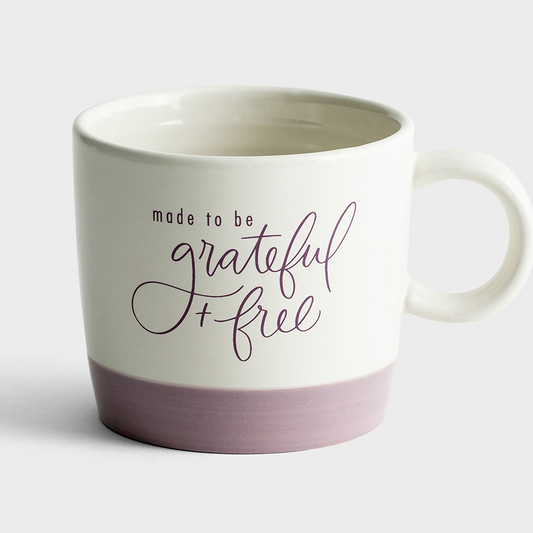 Grateful + Free Mug - Southern Grace Creations