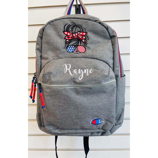Grey Champion Book-bag - Southern Grace Creations