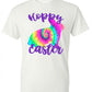 HOPPY EASTER WITH TIE DYE BUNNY SHIRT - Southern Grace Creations