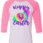 HOPPY EASTER WITH TIE DYE BUNNY SHIRT - Southern Grace Creations