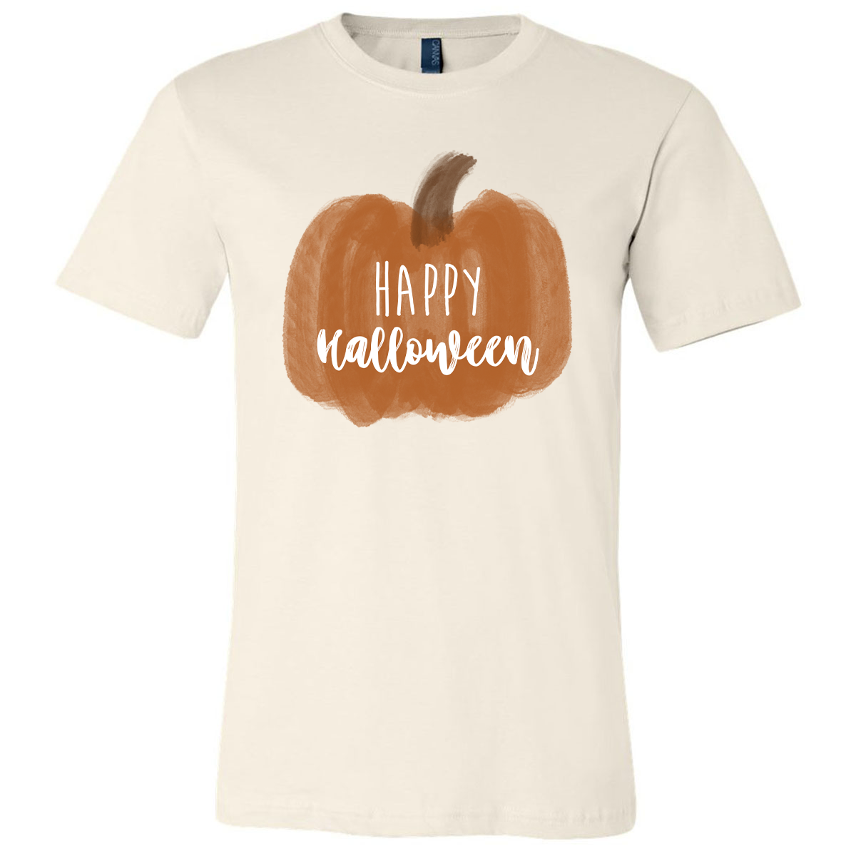 Happy Halloween Tee - Natural - Southern Grace Creations