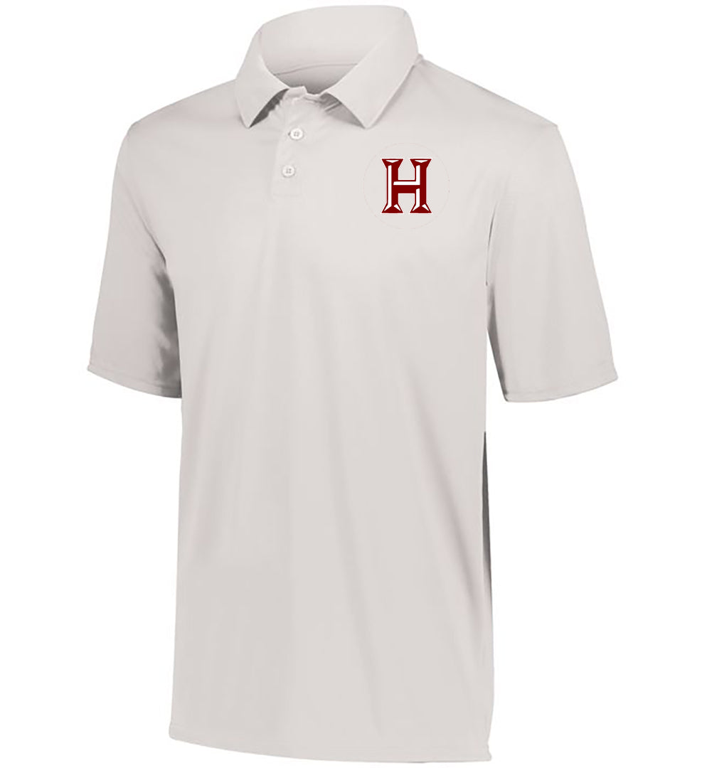 Howard - Adult DriFit Moisture Wicking Polo - White (5017) - Southern Grace Creations