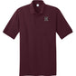 Howard - Adult Polo - Athletic Maroon (kp55) - Southern Grace Creations