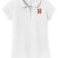Howard - Girls Peter Pan Collar Polo - White (yg503) - Southern Grace Creations
