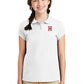 Howard - Girls Peter Pan Collar Polo - White (yg503) - Southern Grace Creations