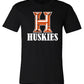 Howard - H with Basketball - Southern Grace Creations