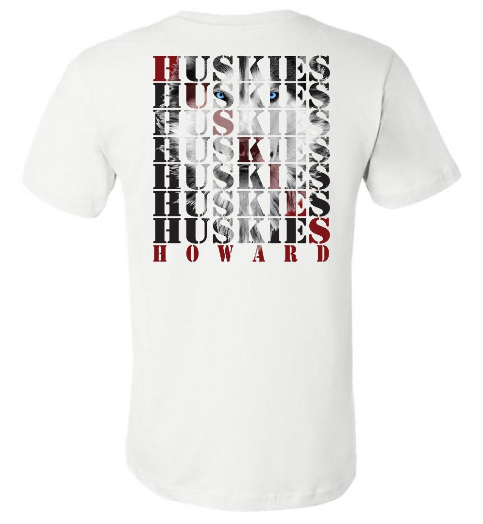 Howard - Huskies Huskies Huskies with Husky Head - Southern Grace Creations