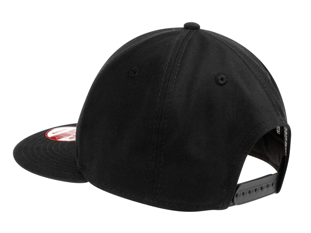 Howard - New Era® - Flat Bill Snapback Cap (NE400) - Black - Southern Grace Creations