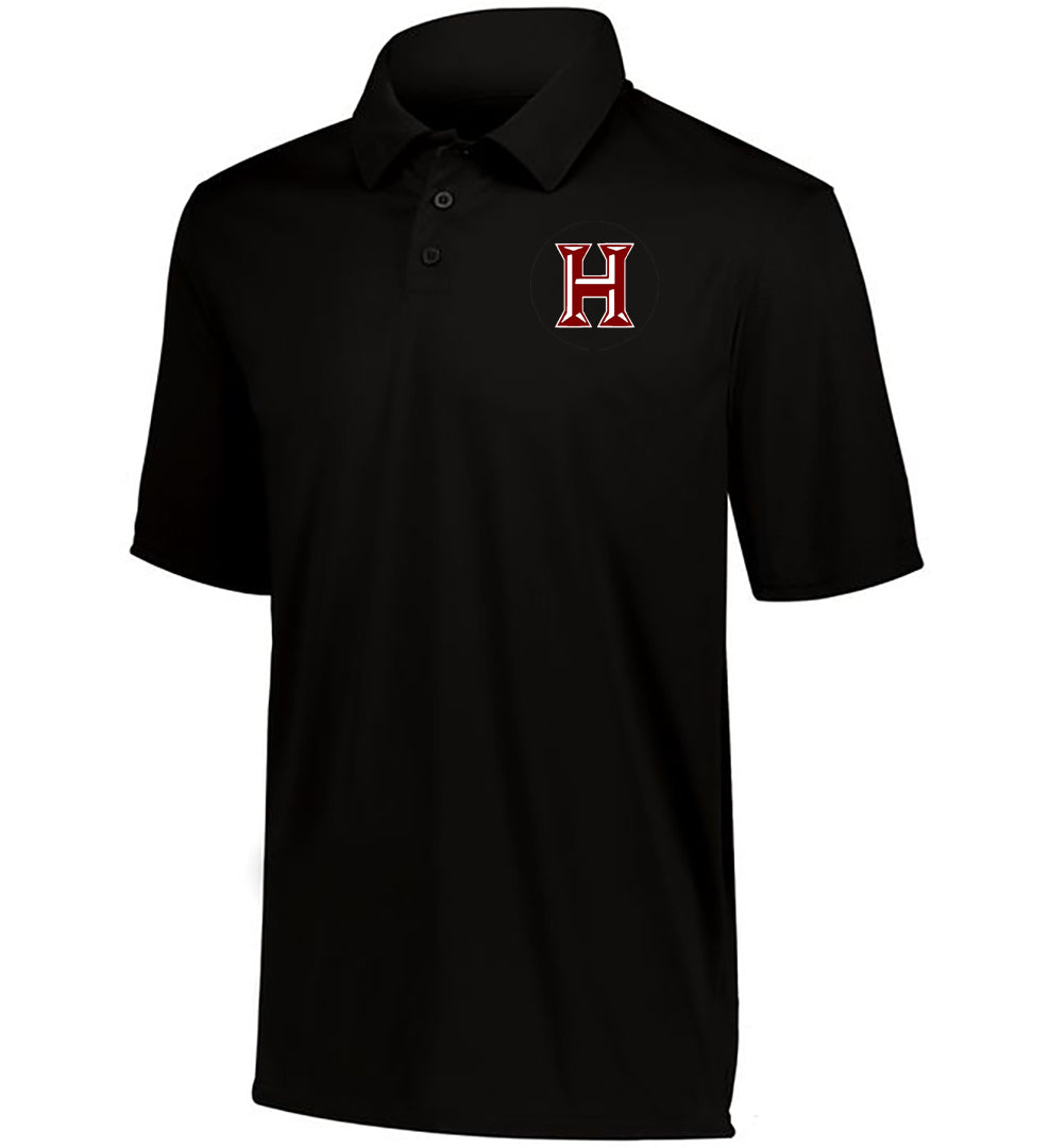 Howard - YOUTH DriFit Moisture Wicking Polo - Black (5018) - Southern Grace Creations