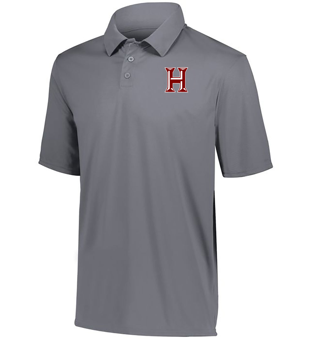 Howard - YOUTH DriFit Moisture Wicking Polo - Graphite (5018) - Southern Grace Creations