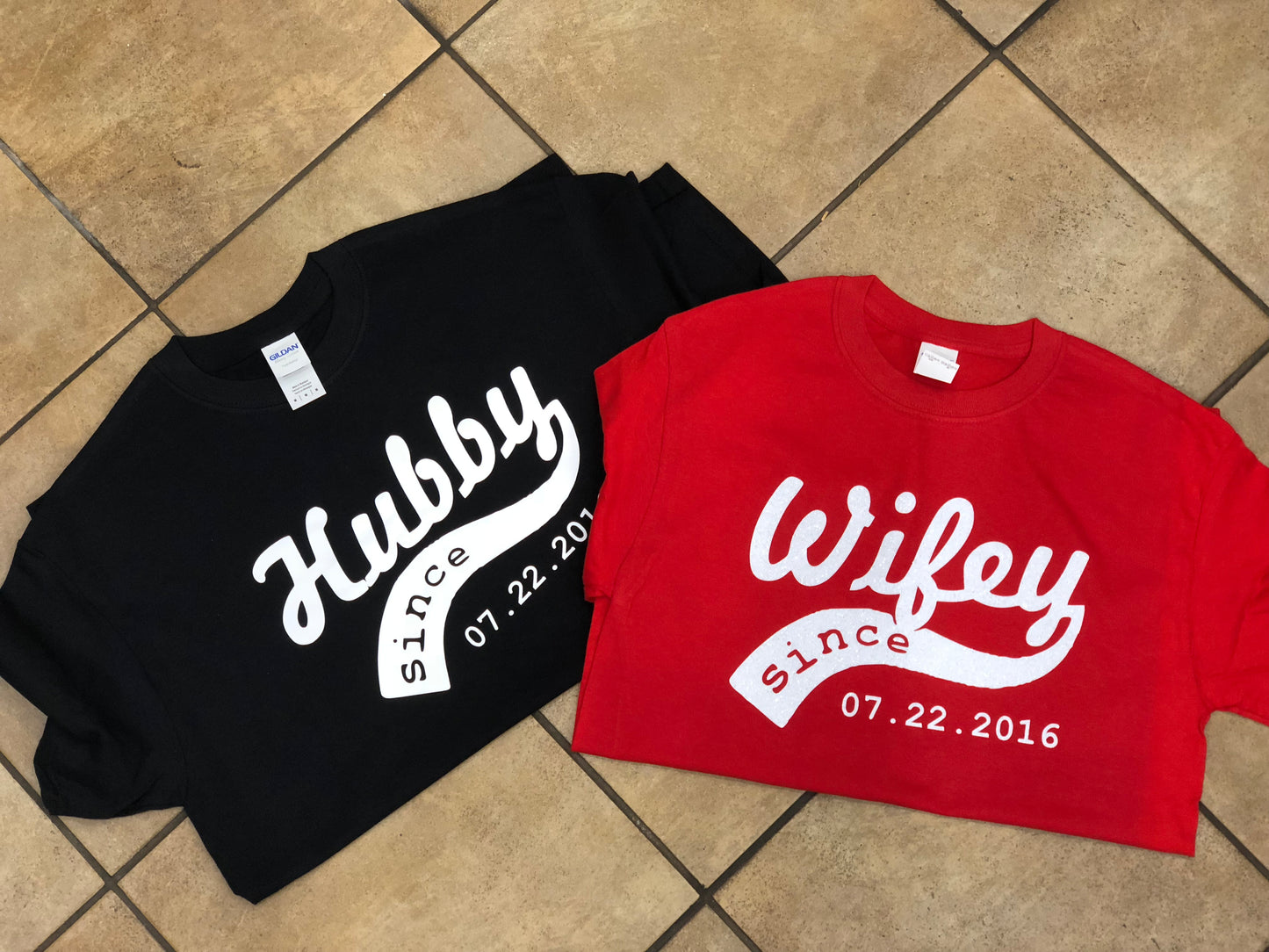 Hubby & Wifey Shirts - Southern Grace Creations