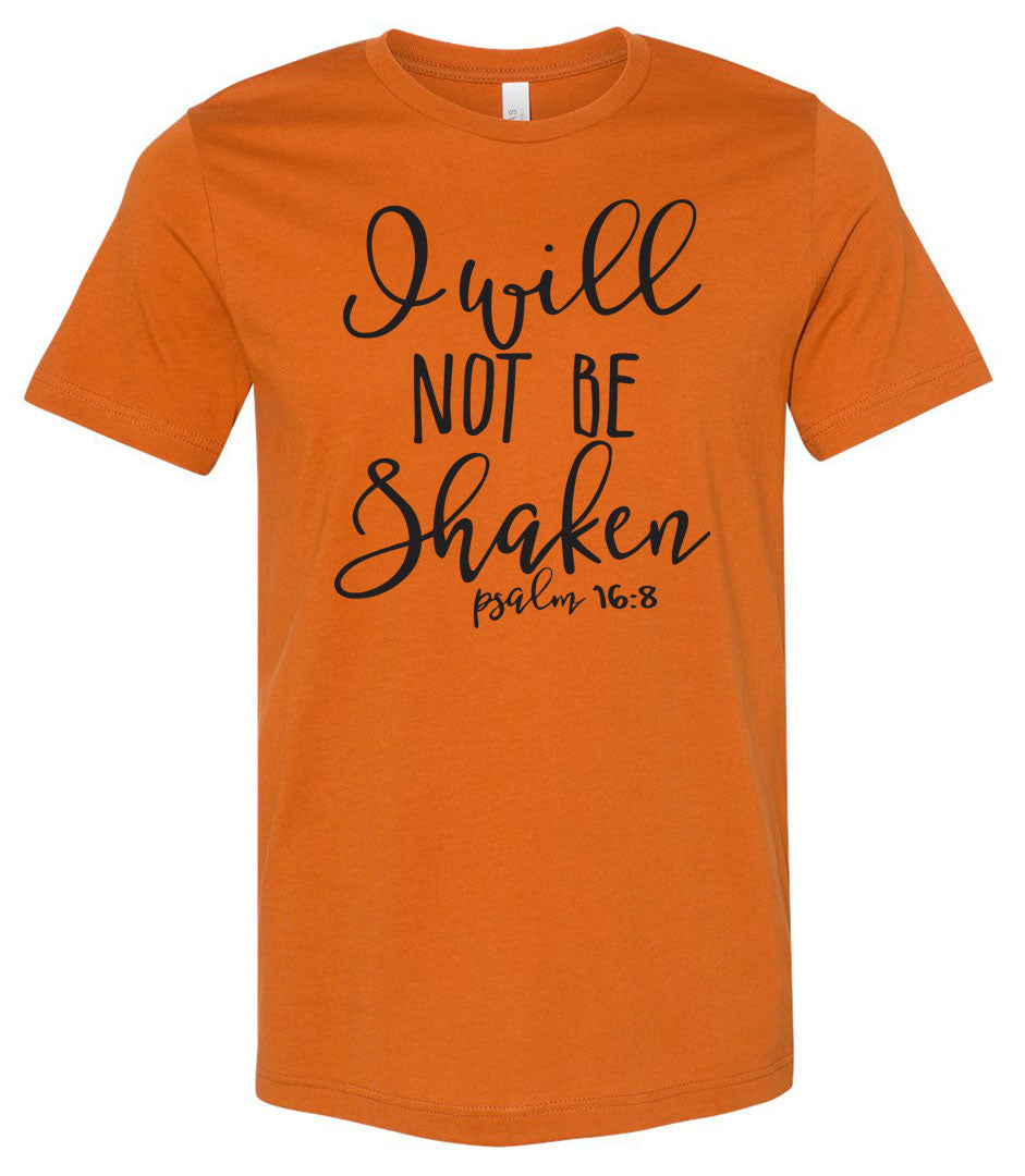 I Will Not Be Shaken - Autumn - Southern Grace Creations