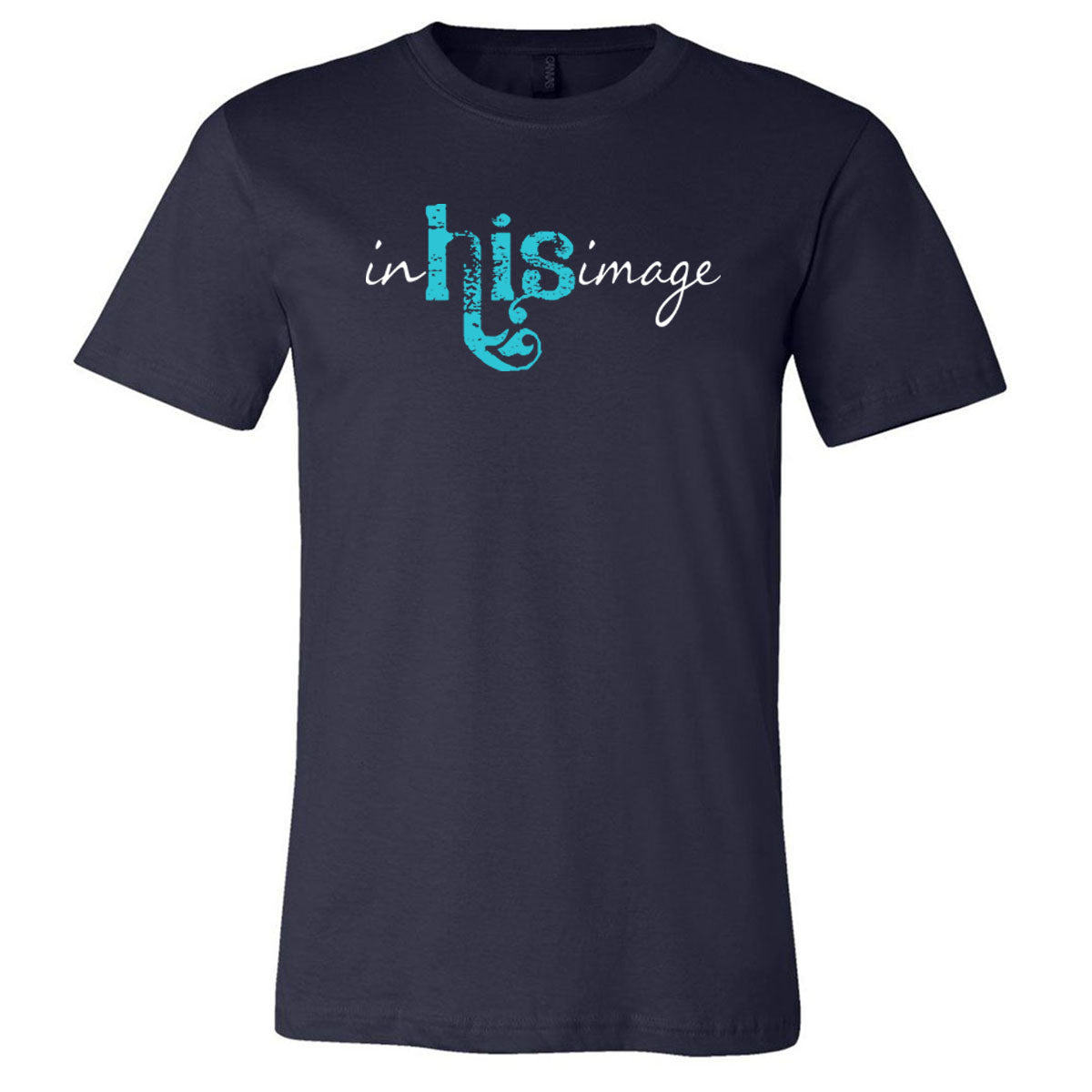 In His Image - Navy Tee - Southern Grace Creations