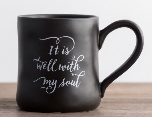 It Is Well with My Soul - Hand-Thrown Mug - Southern Grace Creations