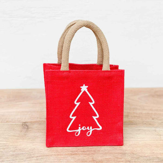 Joy Tree Petite Gift Tote - Southern Grace Creations