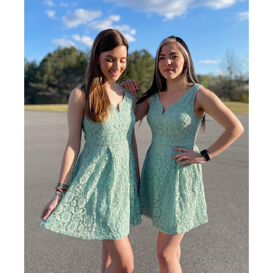 Lace Skater Dress - Southern Grace Creations