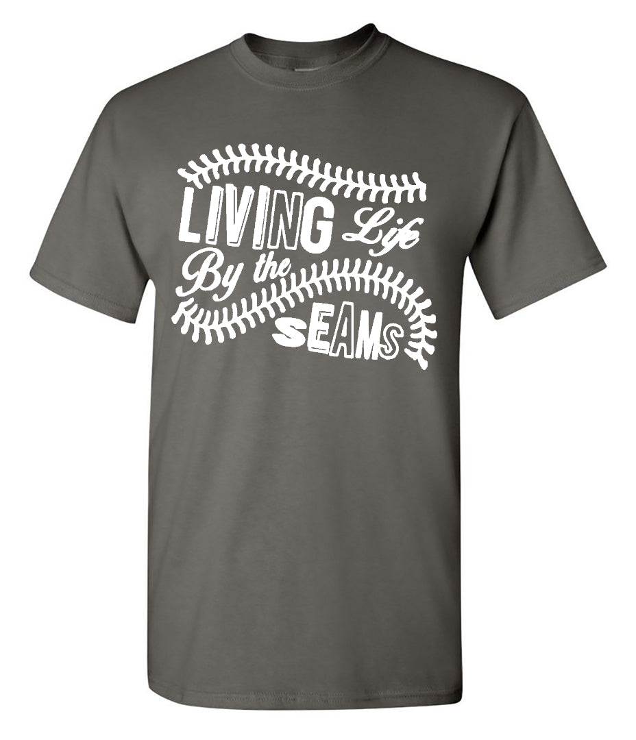 Living Life By The Seams Tee - Southern Grace Creations