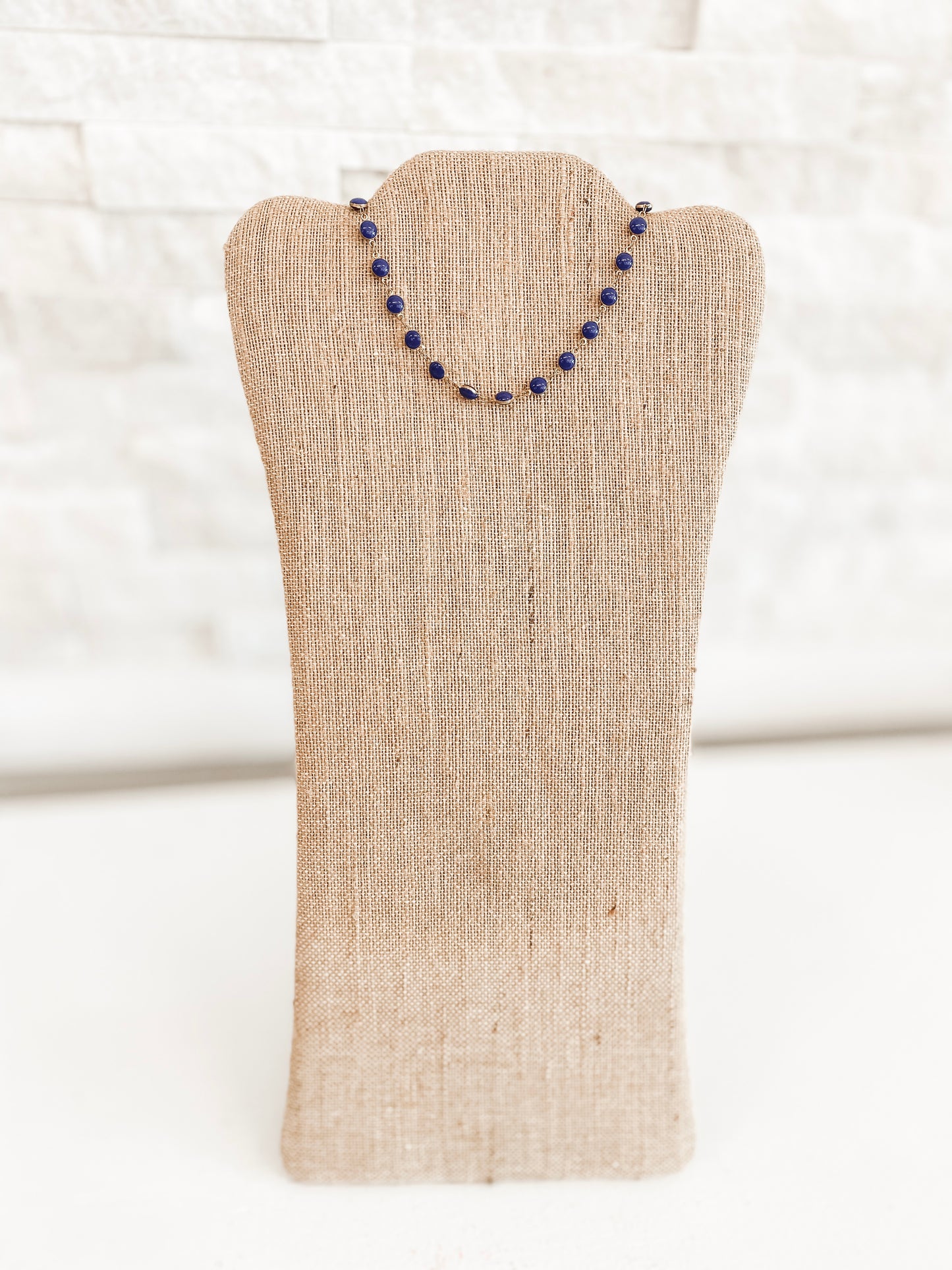 Love Me Always Choker in Royal Blue - Southern Grace Creations