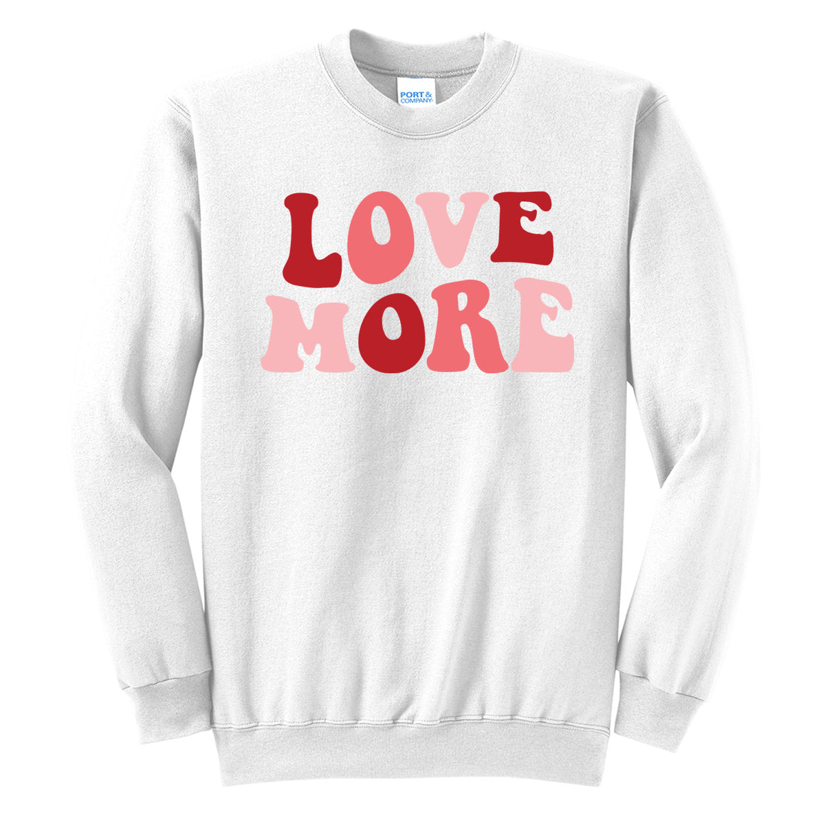 Love More - White (Tee/Hoodie/Sweatshirt) - Southern Grace Creations