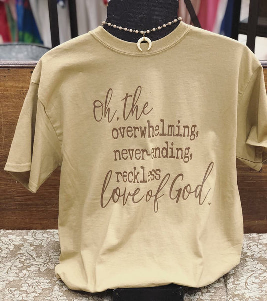 Love of God T-shirt - Southern Grace Creations