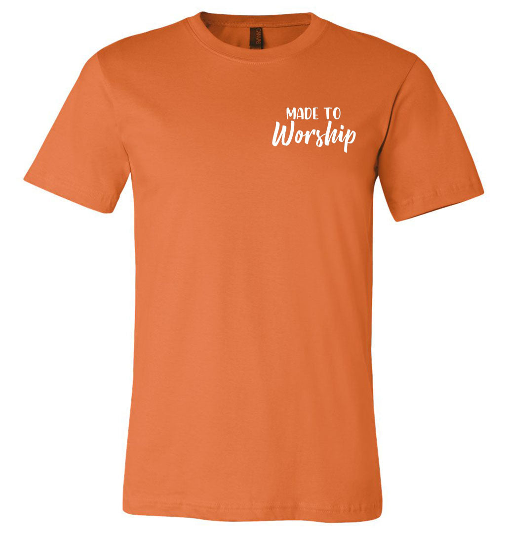 "Made To Worship" Tee - Southern Grace Creations