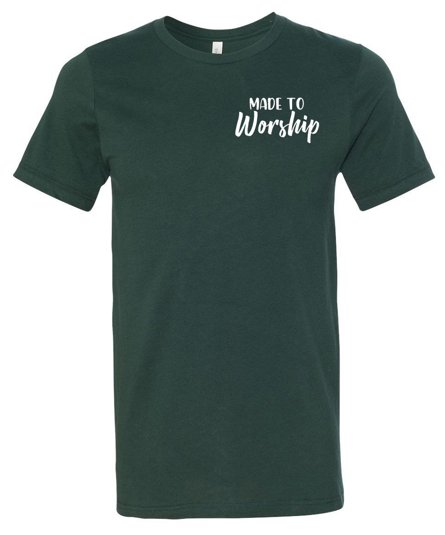 "Made To Worship" Tee - Southern Grace Creations