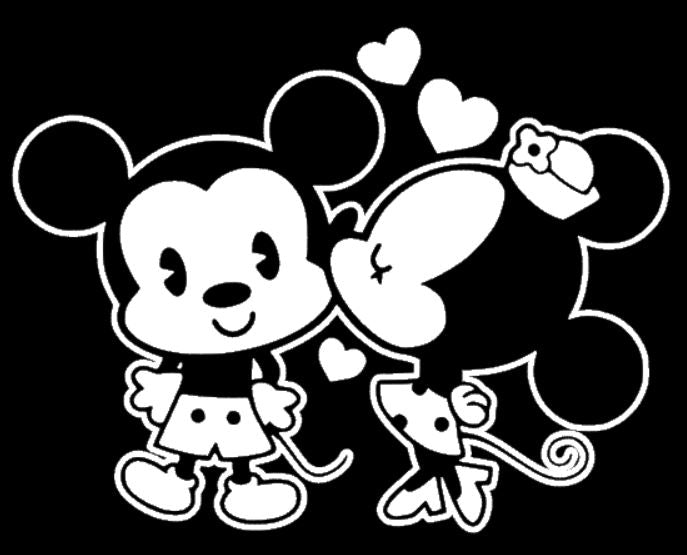 Mickey and Minnie Decal - Southern Grace Creations