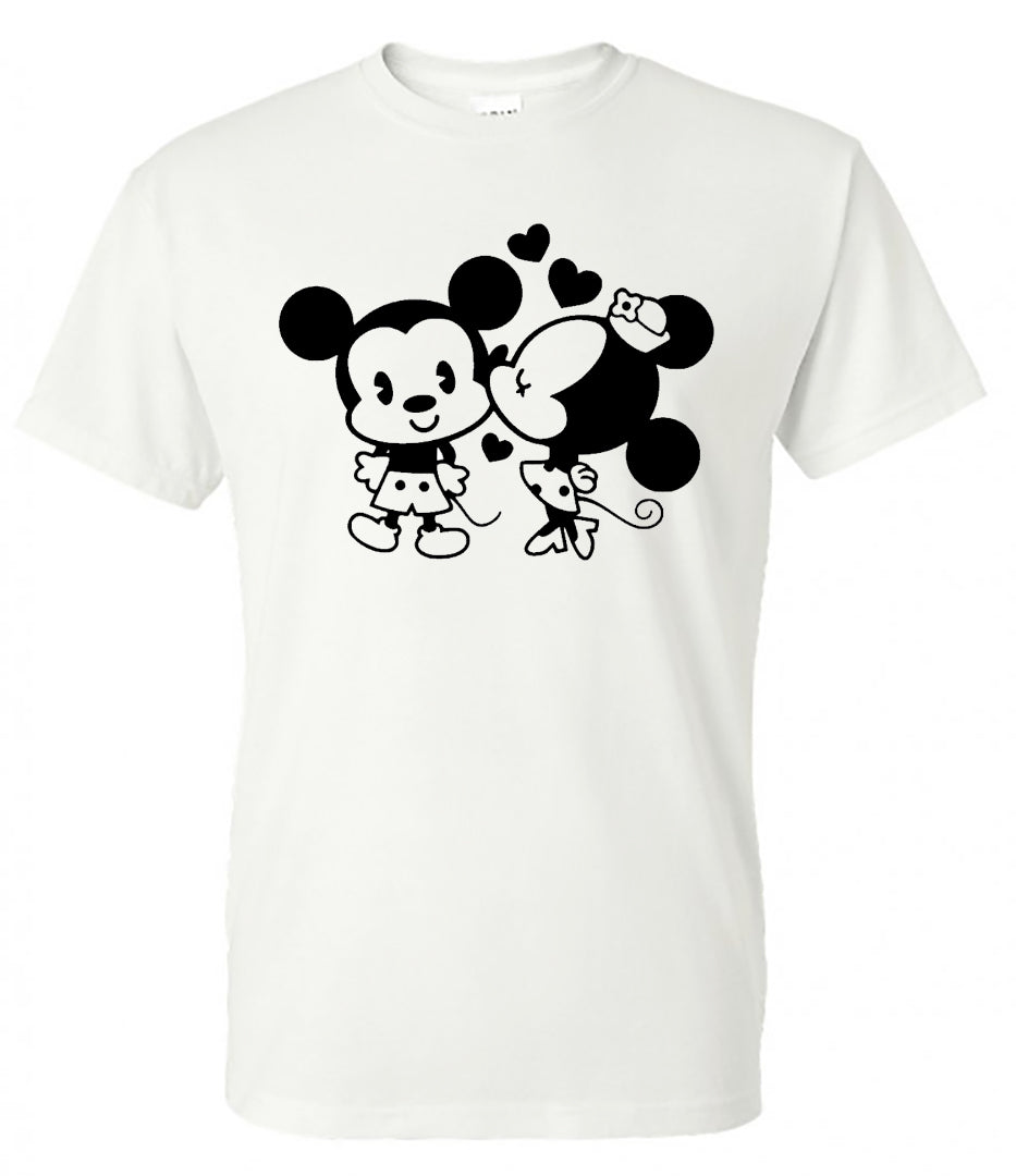 Mickey and Minnie Tee - Southern Grace Creations