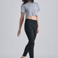 Mid Rise Crop Skinny with Uneven Frayed Hem - Southern Grace Creations