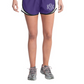 Monogrammed Athletic Shorts - Purple/White - Southern Grace Creations