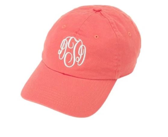 Monogrammed Hat - Southern Grace Creations