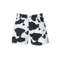 Moo Over Denim Shorts - Southern Grace Creations