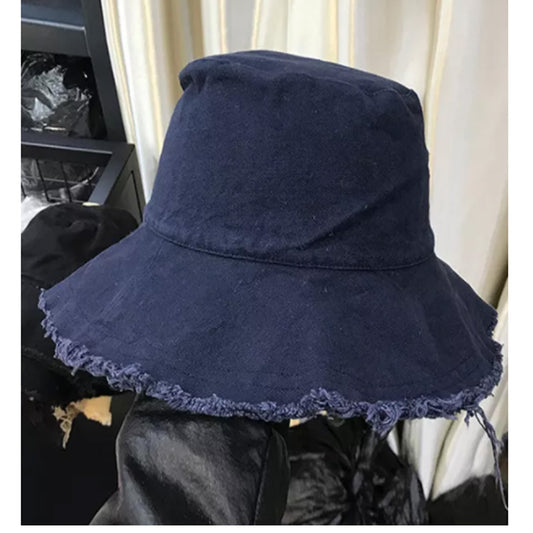 Navy Simple Bucket Hat - Southern Grace Creations