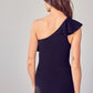ONE SHOULDER RUFFLE DRESS - Southern Grace Creations
