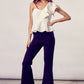 ONE SHOULDER RUFFLE PEPLUM TOP - Southern Grace Creations