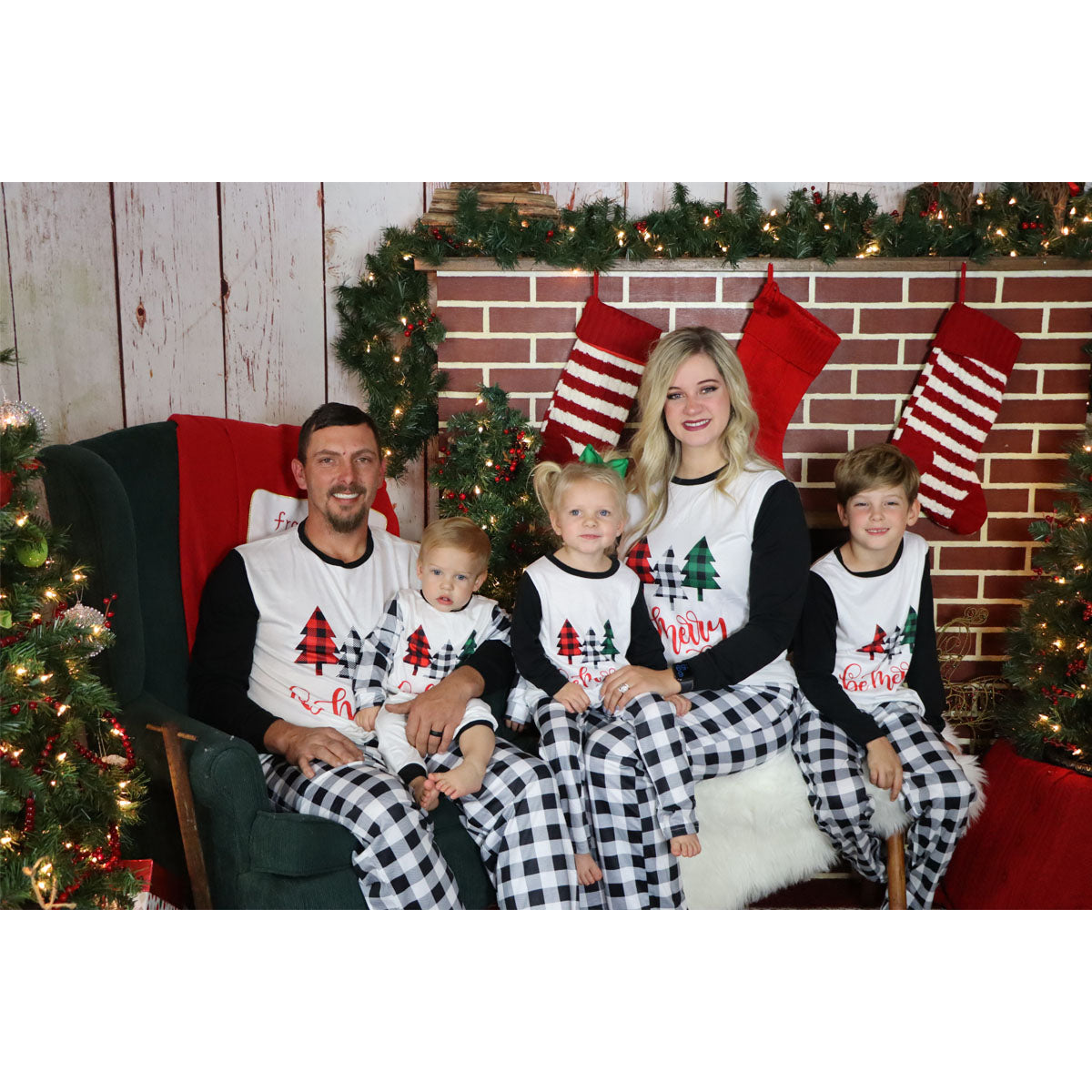 Oh Christmas Tree Oh Christmas Tree Pajama Set - Adult, Youth, & Baby - Southern Grace Creations