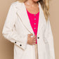 Oversized Corduroy Blazer - Beige - Southern Grace Creations