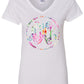 PINEAPPLE FLORAL VINE MONOGRAM PRINTED SHIRT - Southern Grace Creations