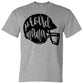 PROUD MAMA - FOOTBALL - SPORT GREY SHORT SLEEVE TEE - Southern Grace Creations