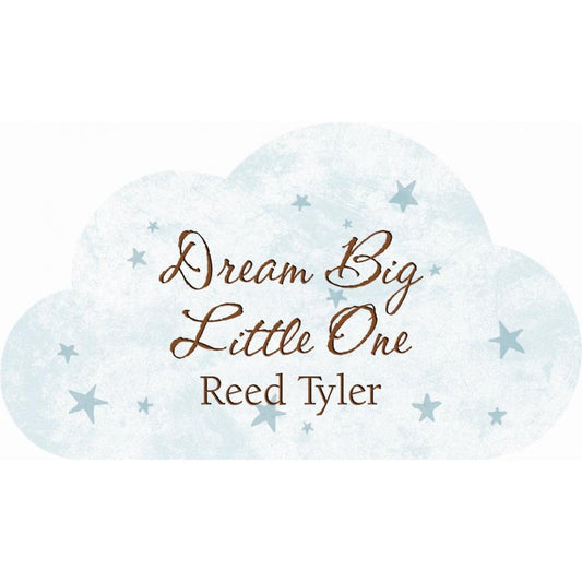 Personalized Cloud Sign (Engravable) - Southern Grace Creations