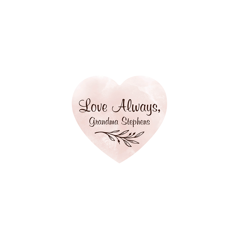 Personalized Heart Sign (Engravable) - Southern Grace Creations